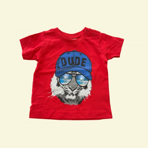 Καλοκαιρινό,tshirt, Βαμβακερό, Shirt red dude 773334